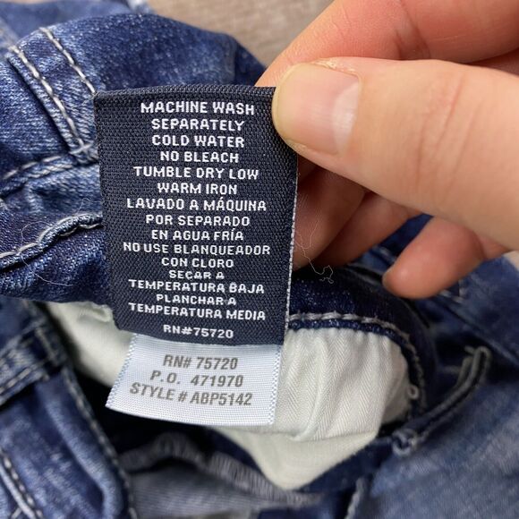 Bke Jeans Alec Men’s 30 Blue Straight Cotton Stretch Western Y2k Mens - Picture 9 of 16